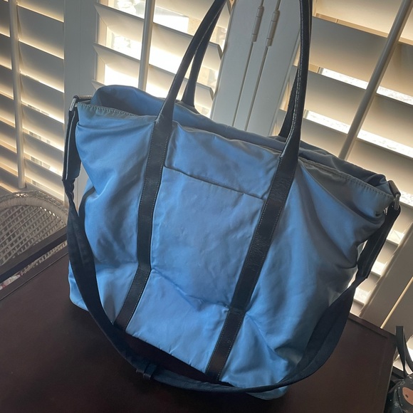 Nylon Prada Borsa 2way Tessuto Azzurro bag - Picture 2 of 13